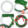 wholesale 18 inch 20 inch christmas floral wreath wire wreath frame from China